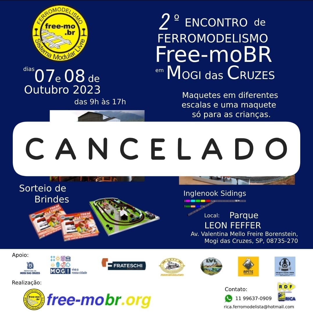 2º ENCONTRO FERROMODELISMO free-mo BR