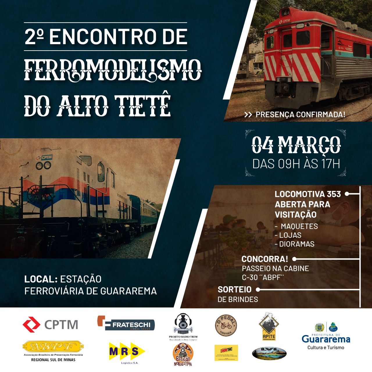 2º ENCONTRO DE FERROMODELISMO DO ALTO TIETÊ