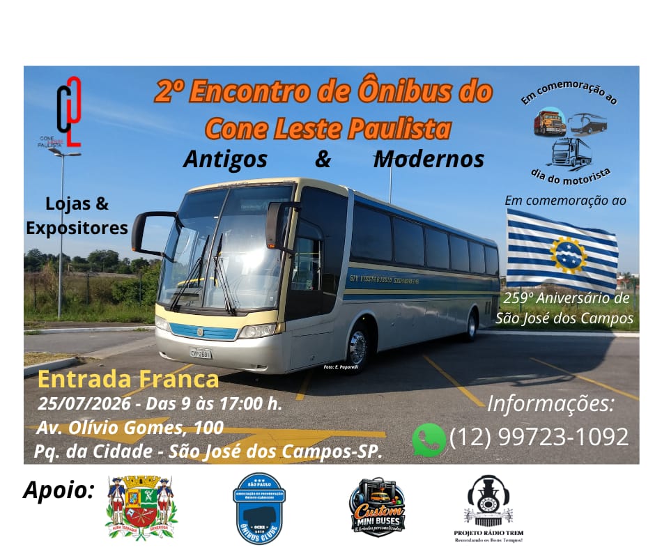 2º ENCONTRO DE ÔNIBUS DO CONE LESTE PAULISTA