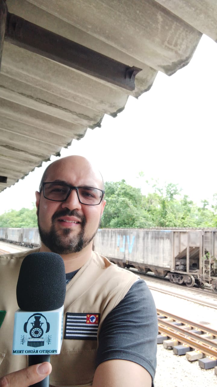 REPORTAGEM RÁDIO TREM - 9º ENCONTRO DE FERROMODELISMO DE CUBATÃO (SP) - JONATHAN - 2023